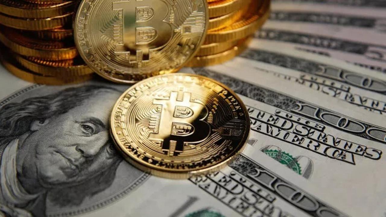 Bitcoin sert düştü