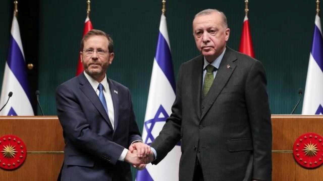 Cumhurbaşkanı Erdoğan, İsrailli mevkidaşı Herzog’la görüştü