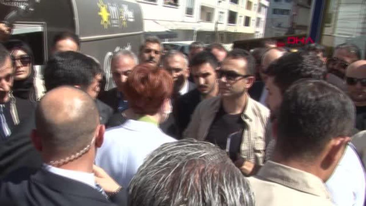 ESENYURT’TA AKŞENER’İN ZİYARETİ SIRASINDA GERGİNLİK