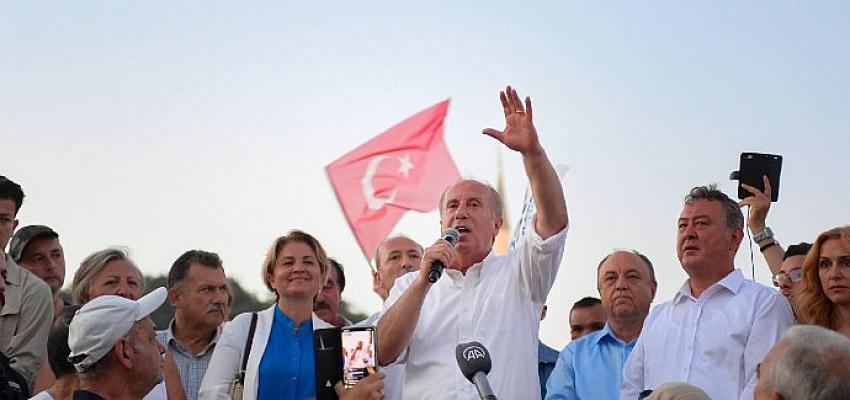 Memleket Partisi Genel Lideri Muharrem İnce Pazar Günü Foça ve Dikili’ye Geliyor