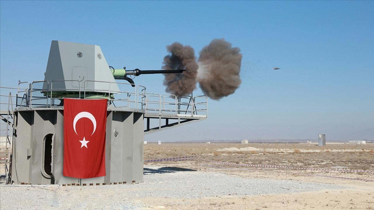 MKE’nin geliştirdiği ulusal deniz topunun deniz testleri tamamlandı
