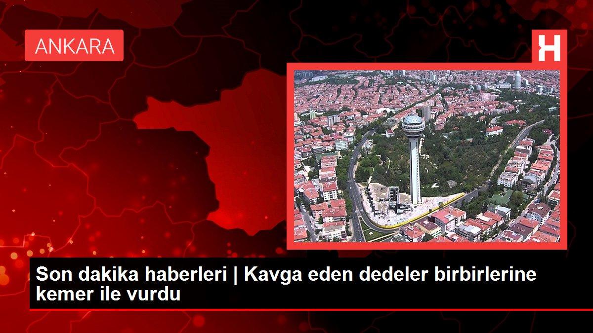 Son dakika haberleri | Hengame eden dedeler birbirlerine kemer ile vurdu