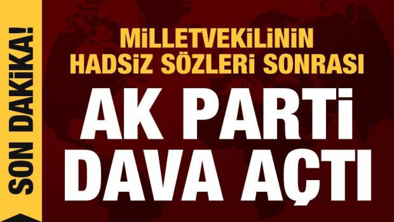 AK Parti’den TİP Milletvekili Ahmet Şık’a manevi tazminat davası