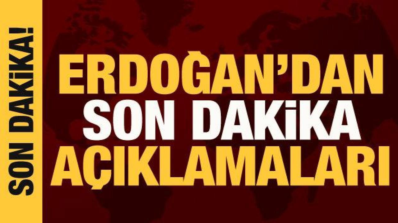 Cumhurbaşkanı Erdoğan devir teslim töreninde konuşuyor