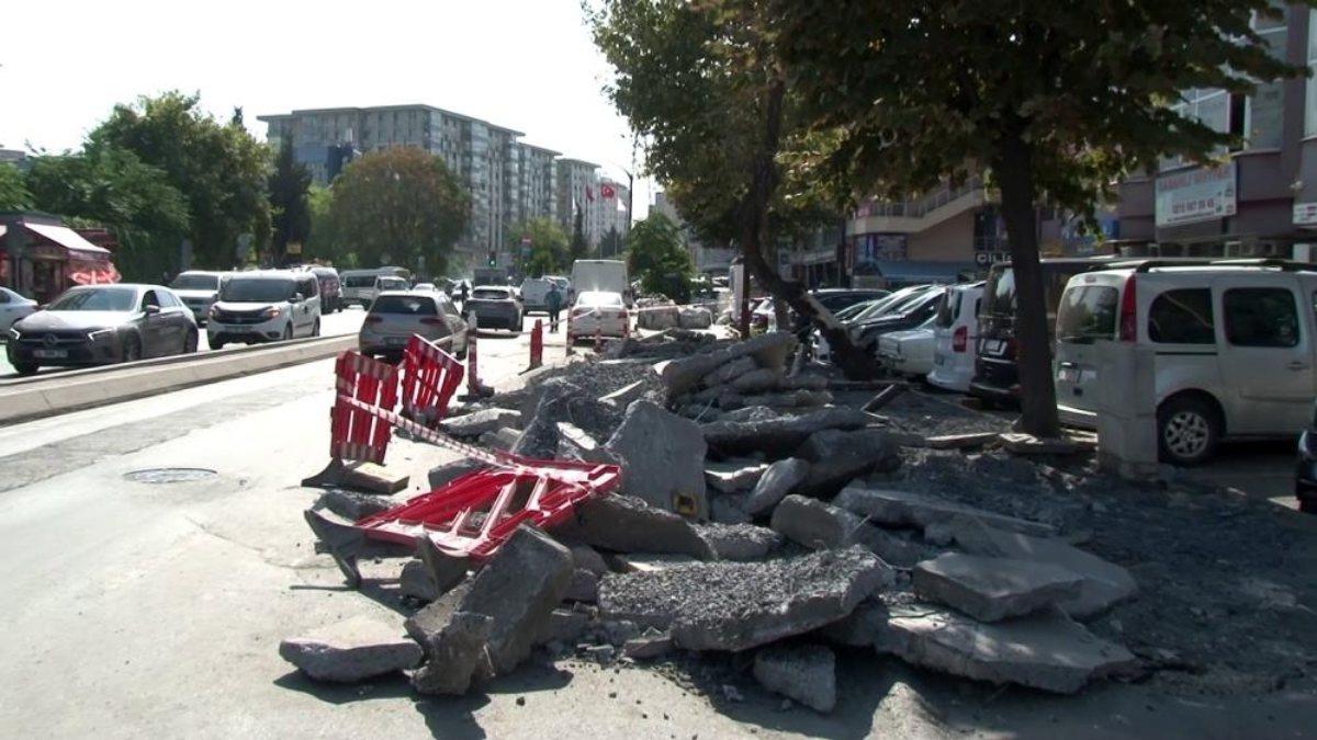 İstanbul’da İBB’ye kaldırım yansısı: Ne hedefle yapıldığını anlayamadık