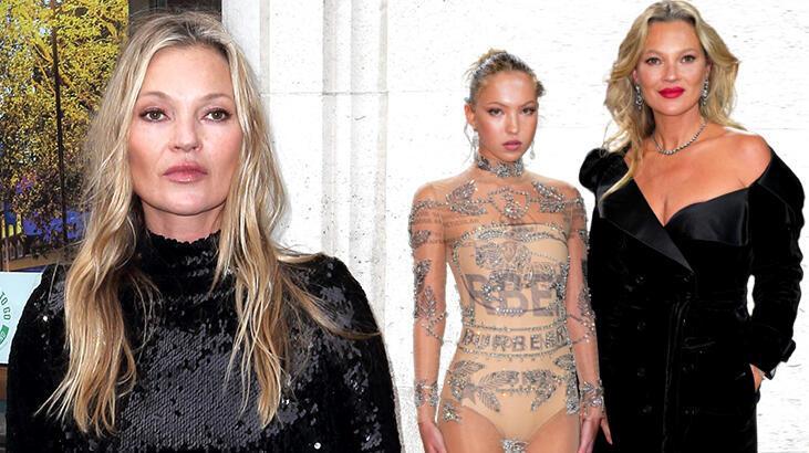 Lila Grace Moss, defilede giydiği etek yüzünden annesi Kate Moss’u ‘azarlamış!’