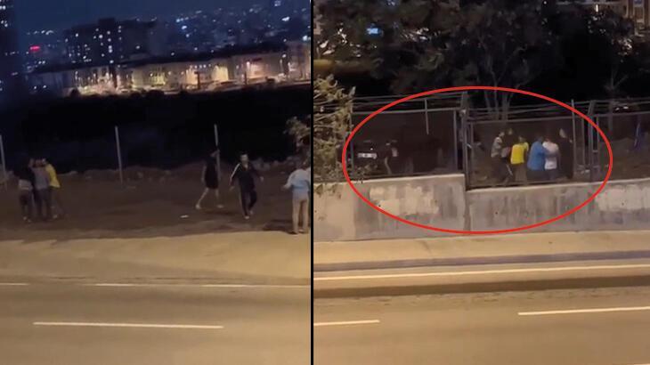 Maltepe’de iki grup arasında kavga çıktı! Yumruklar havada uçuştu