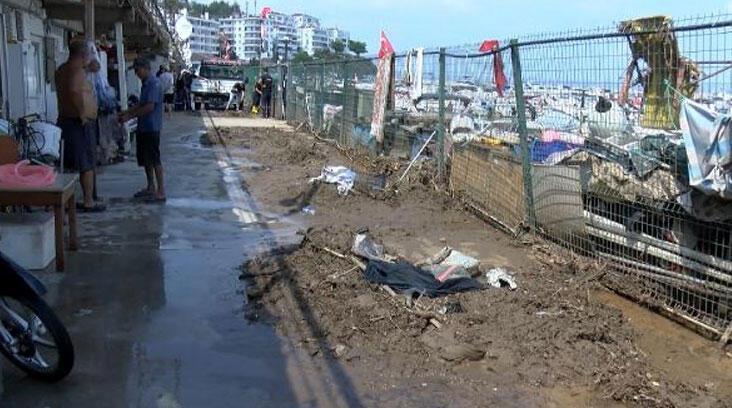 Mudanya’da sel felaketinin yaraları sarılıyor