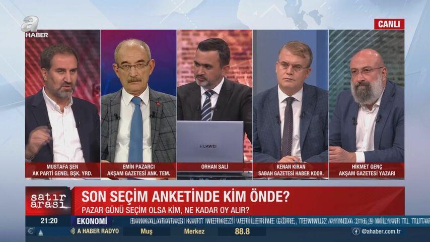 Mustafa Şen: Cumhurbaşkanı Erdoğan, en yakın rakibinin 2,5 katı oy alıyor