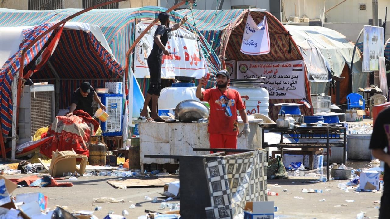 Sadr yanlıları geri çekildi, Irak’ta hayat normale döndü
