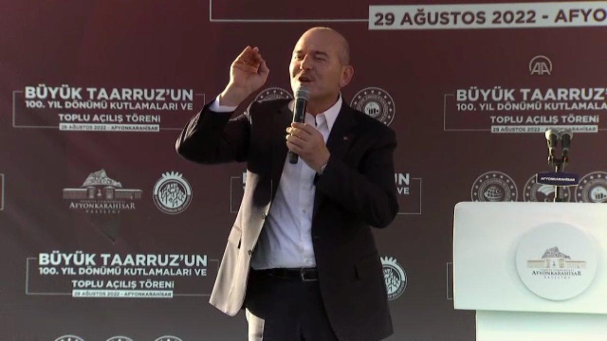 Süleyman Soylu: Sizin üzere LGBT çocuğu değiliz, Ayetel Kürsilerin çocuğuyuz