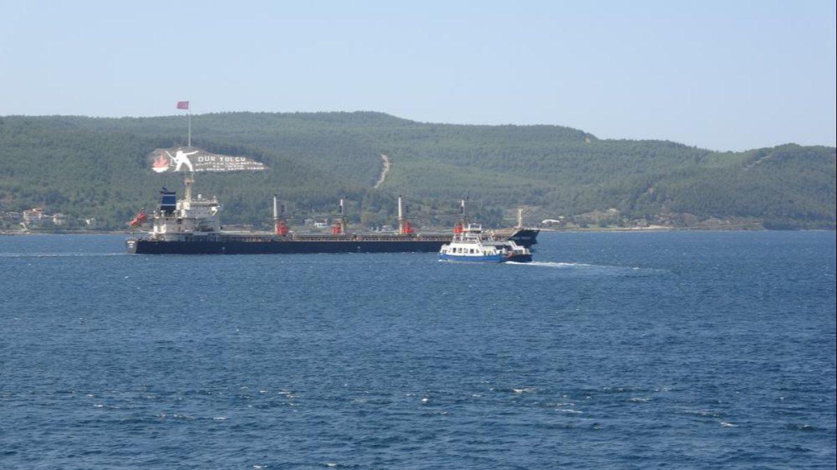 Çanakkale Boğazı’ndan 6 ayda 20 bin gemi geçti