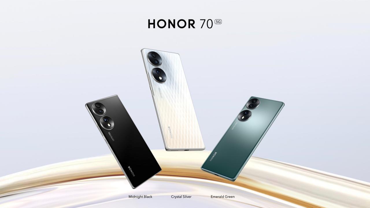 Ekim’de Türkiye’de satışa çıkacak! HONOR 70, IFA 2022’de ilk kez sergilendi