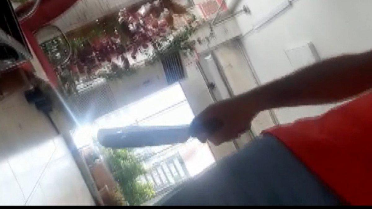 Esenyurt’ta kasap kocadan eski eşe satırlı tehdit