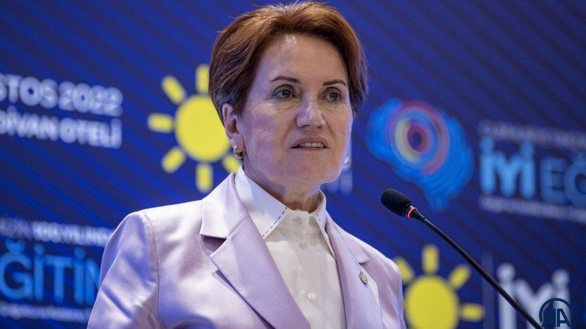 Meral Akşener, partisinin eğitim prensiplerini açıkladı