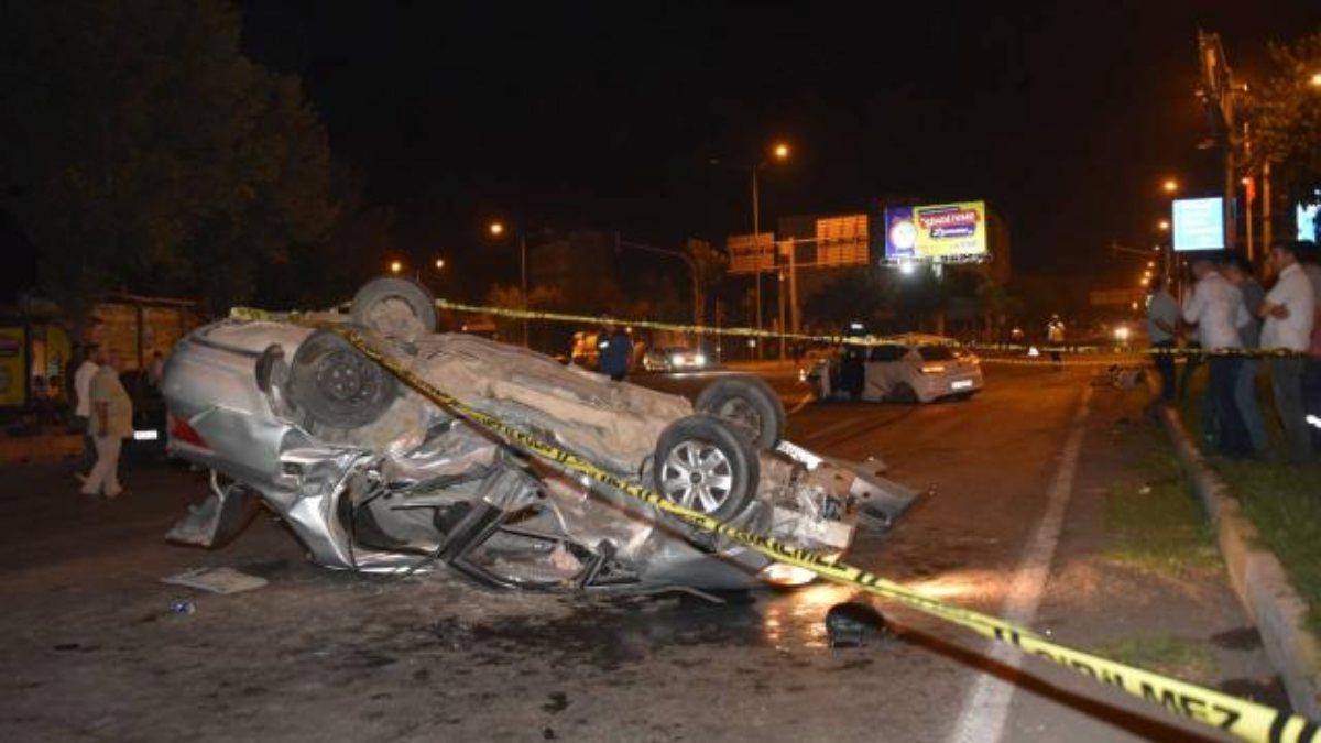 Şanlıurfa’da arabalar çarpıştı: 1 meyyit, 4 yaralı