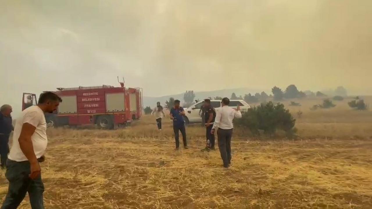 Son Dakika: Erzincan’da orman yangını