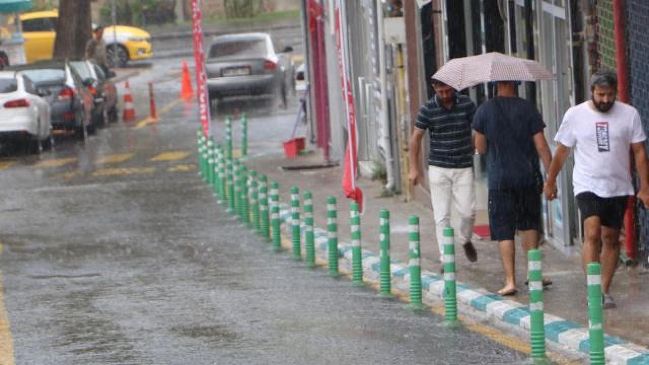 Tekirdağ’da sağanak etkili oldu
