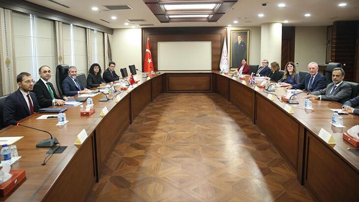 Bakan Nebati, Birleşik Krallık’ın Türkiye Ticaret Temsilcisi Hutton ile görüştü