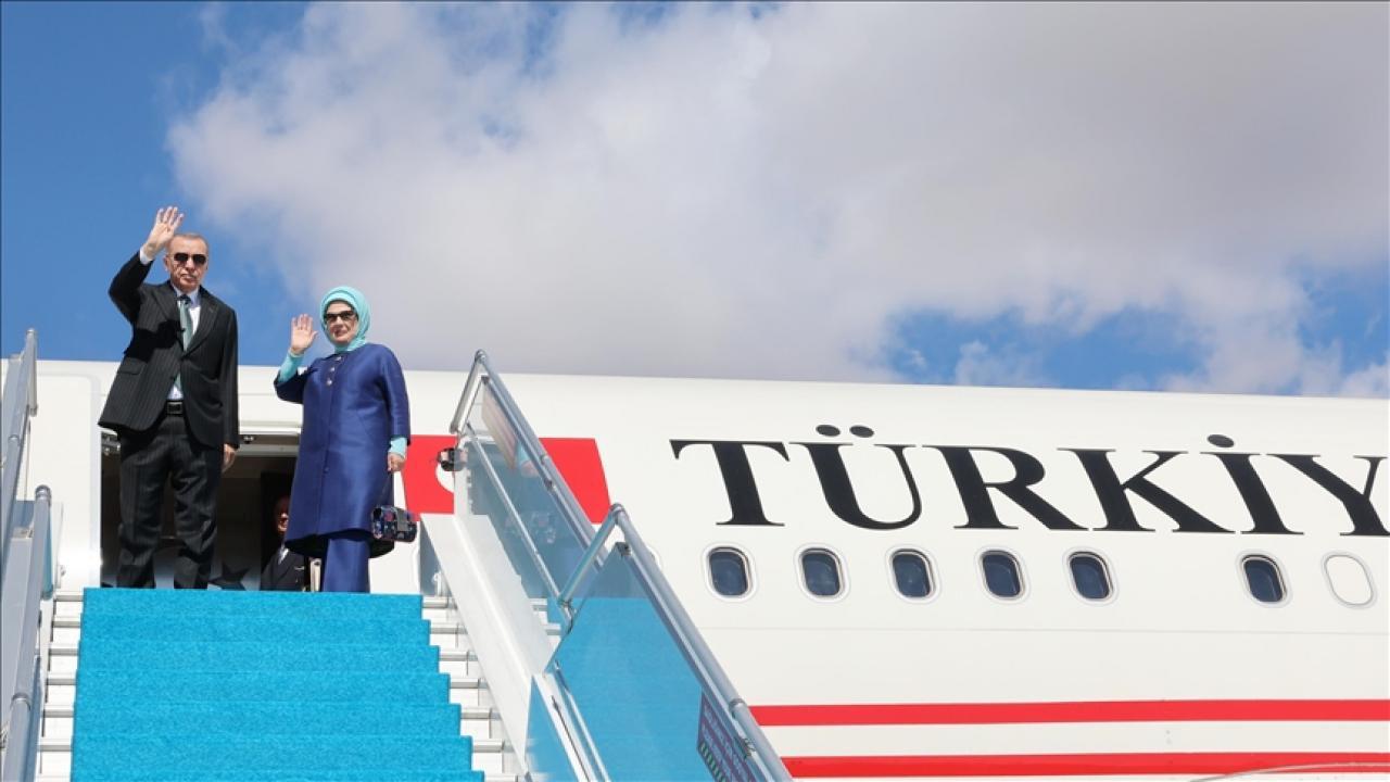 Cumhurbaşkanı Erdoğan, Balkan turunun ikinci durağı Sırbistan’a gitti