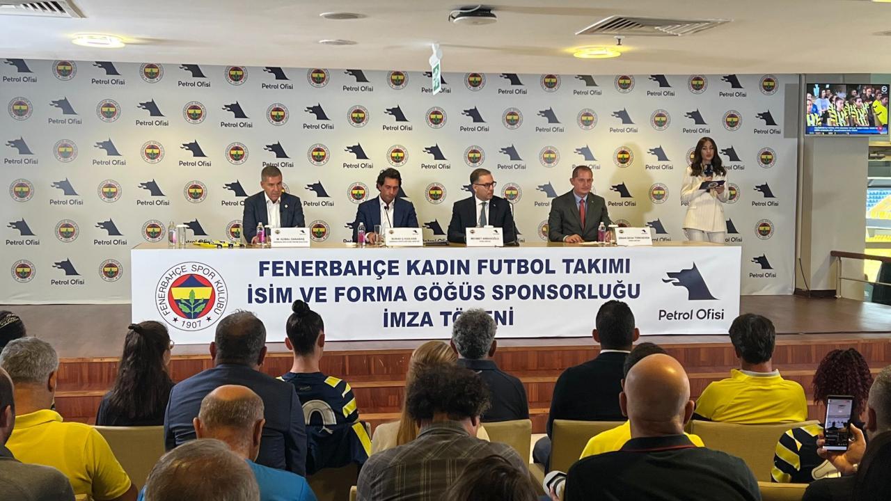 Fenerbahçe ile Petrol Ofisi arasında sponsorluk anlaşması yapıldı