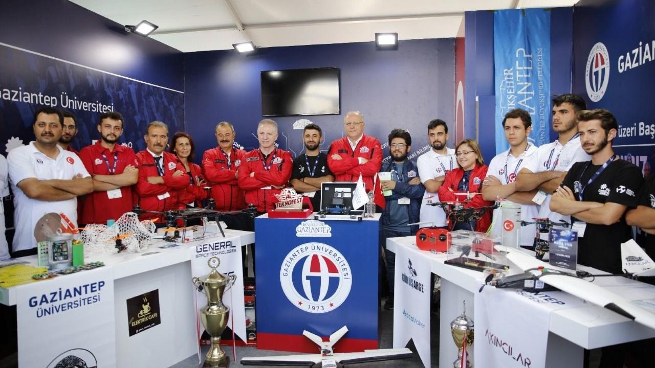 Gaziantep Büyükşehir’in desteklediği takımlar TEKNOFEST’te 10 ödül kazandı