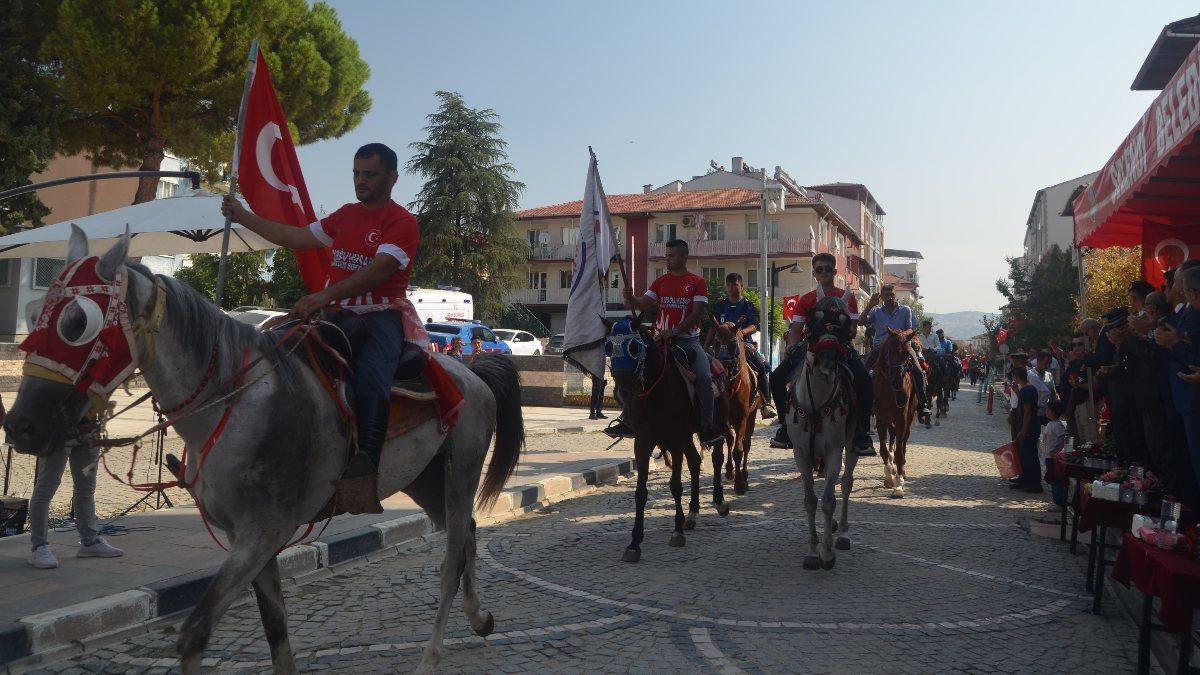 Manisa’da atlı milis kuvvetleri 100 yıl önceyi yaşattı