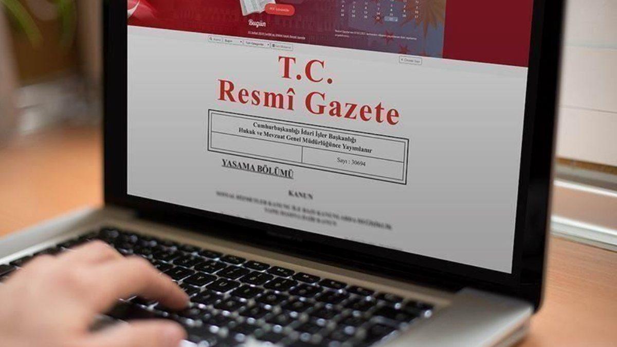 Resmi Gazete 2 Eylül 2022 Cuma| Resmi Gazete bugünün kararları