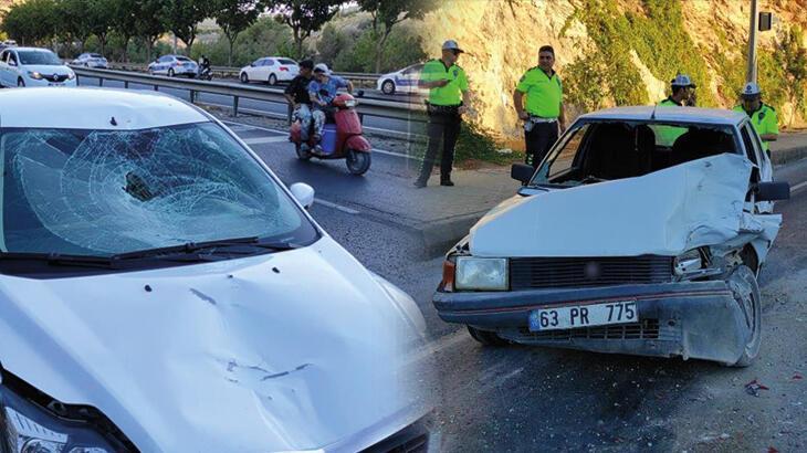 Şanlıurfa’da feci kaza: Otomobilden düşen eşyası sonu oldu