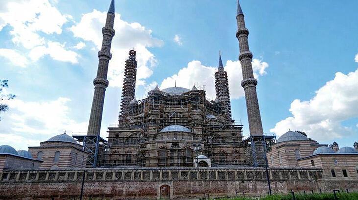 Selimiye Camisi’nin restorasyonu 3,5 yıl sürecek