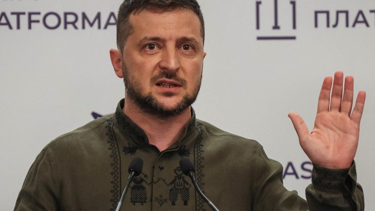 Zelensky: 3 yerleşim ünitesi Rus güçlerinden geri alındı