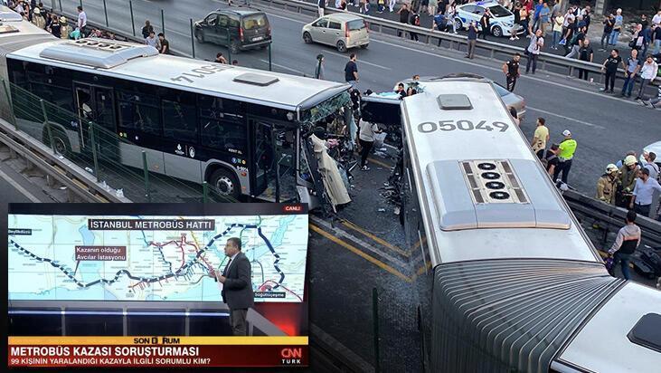 99 kişinin yaralandığı metrobüs kazasında sorumlu kim? İşte son detaylar…