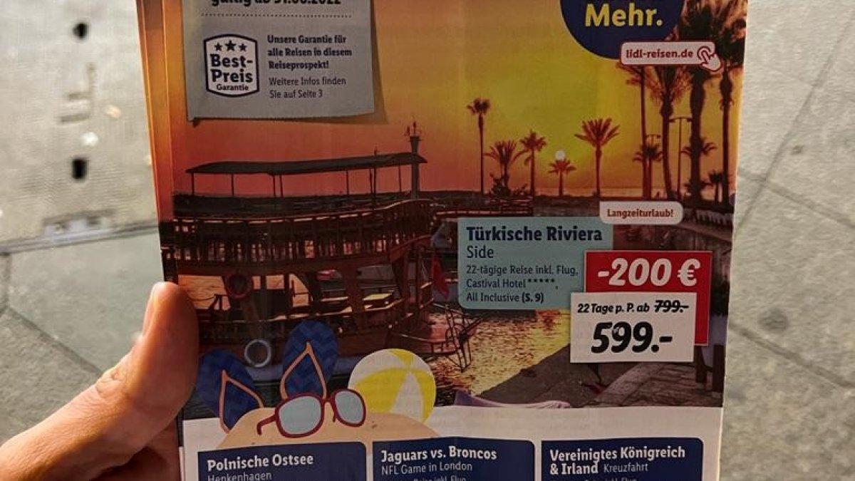 Almanya’daki marketten Türkiye’de 22 gün tatil kampanyası