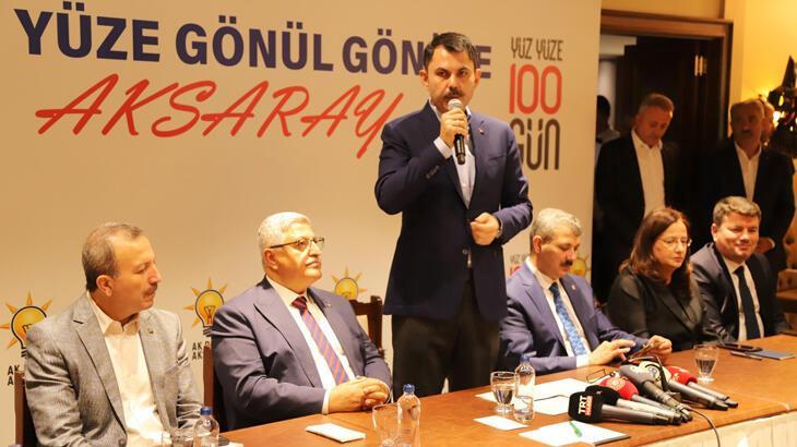 Bakan Kurum: Asgari ücretli vatandaşlarımız maaşlarıyla ev alabilecek