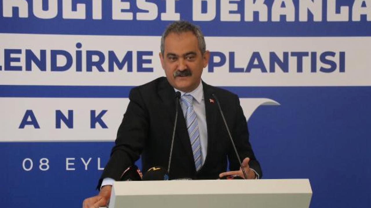 Bakan Özer: Öğretmenler güçlü kılınmazsa başarı mümkün olmaz