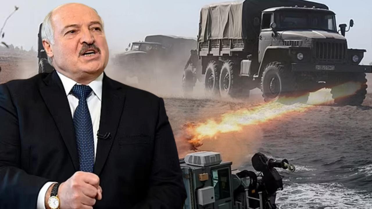 Belarus’tan Polonya sınırında savaş provası: Asker yığdılar