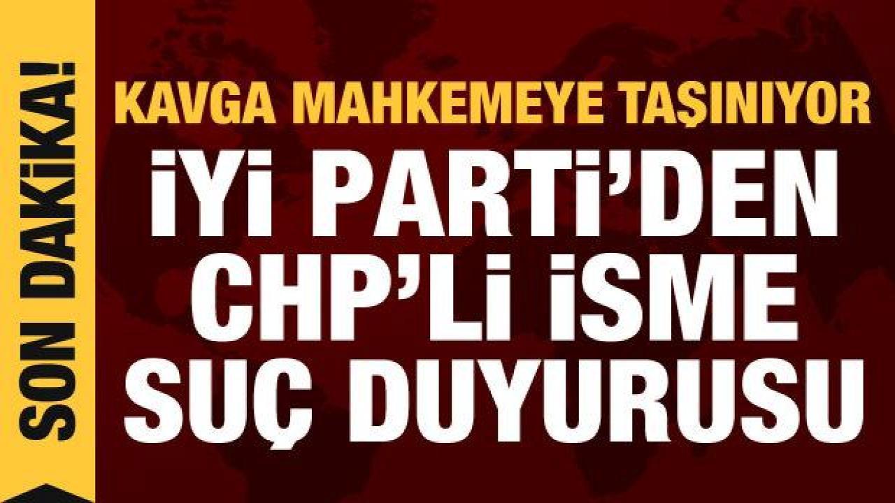 CHP-İYİ Parti davasında yeni perde: Barış Yarkadaş hakkında suç duyurusu