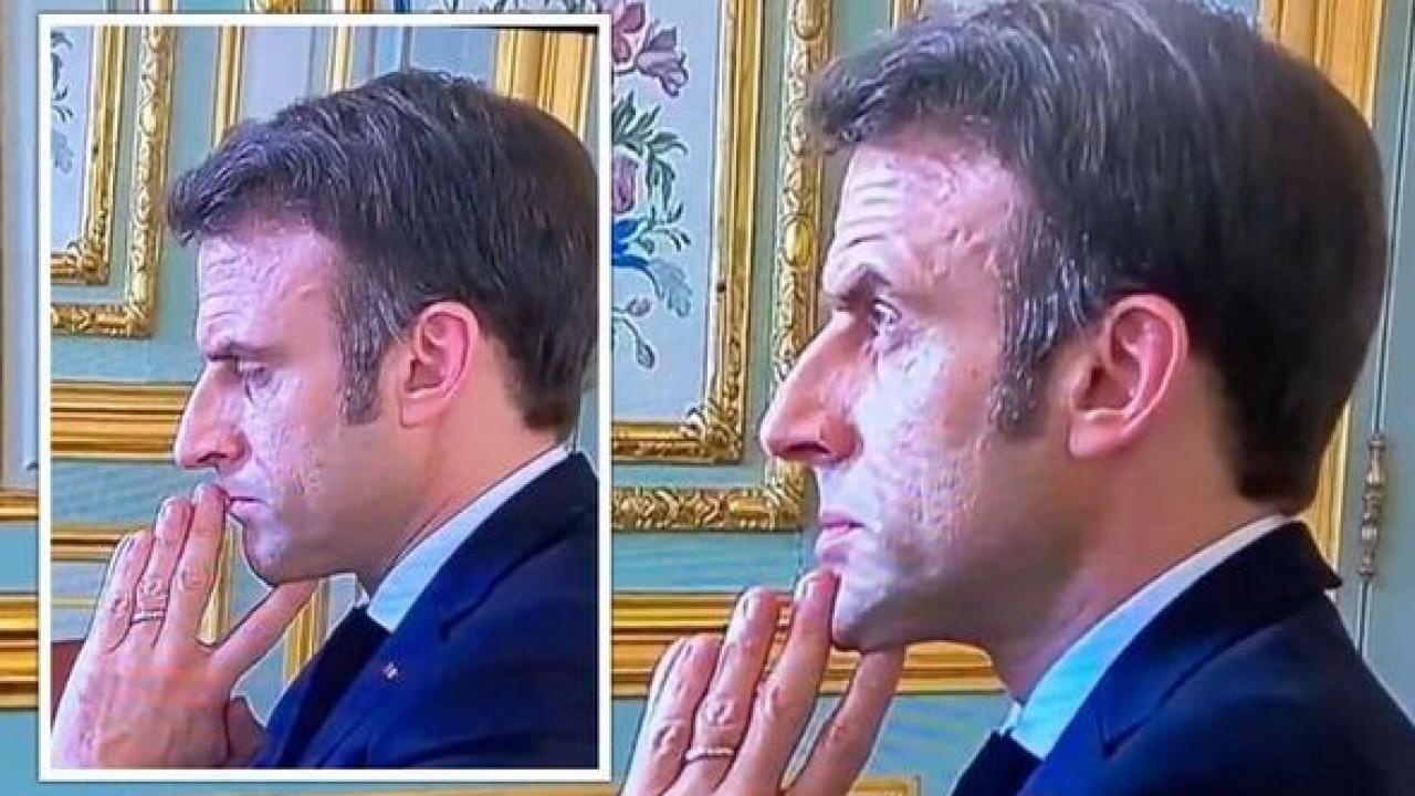 Macron’un tepkisi gündem oldu: Görüntüler ilk kez yayınlandı