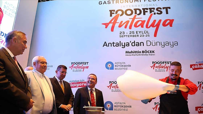 Uluslararası Food Fest Antalya 800 bine yakın ziyaretçinin katılımıyla sona erdi