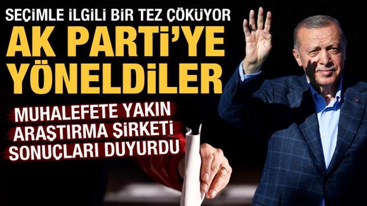 Muhalefete yakın Metropoll’ün anketinden çarpıcı sonuçlar: Kararsızlar AK Parti’ye yöneldi