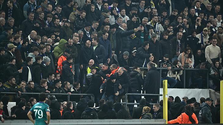 Anderlecht’ten Fenerbahçe maçındaki olaylara dair men kararı!