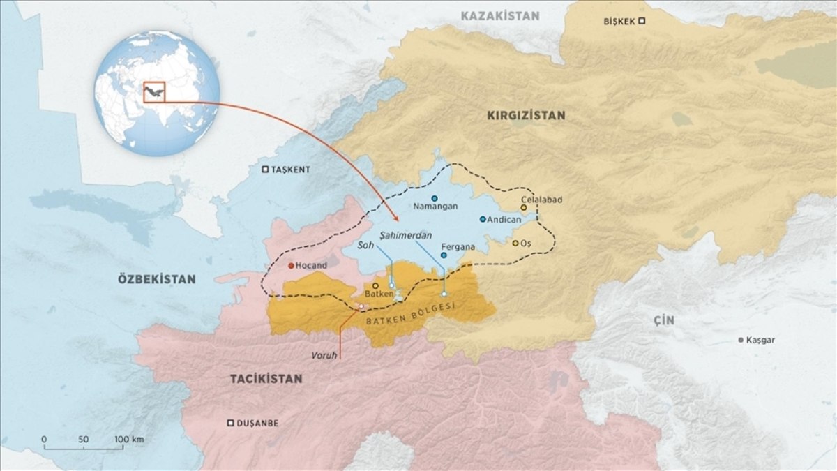 Kırgızistan-Tacikistan sınırının belirlenmesine ilişkin yeni gelişme: Nihai protokol imzalandı