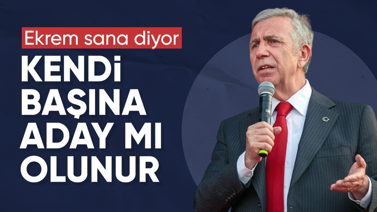 Mansur Yavaş: Bizim kendi başımıza aday olma ya da olmama diye bir hakkımız yok artık