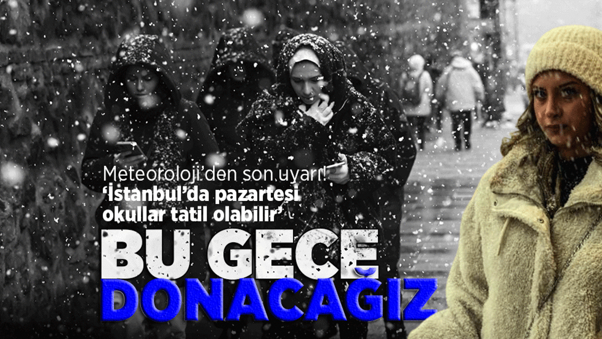 SON DAKİKA İstanbul’da kar yağışı: Yeni kararlar… Bu geceye dikkat! Peş peşe uyarılar geliyor
