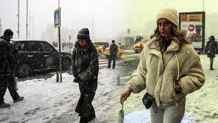 SON DAKİKA Meteoroloji son hava durumu raporu! İstanbul’da kar yağışı şiddetini artırdı… En soğuk gecelerden biri yaşanacak