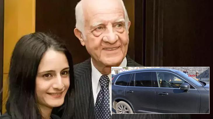 87 yaşında evlenen İnan Kıraç akıl sağlığı raporu için Adli Tıp Kurumu’na geldi
