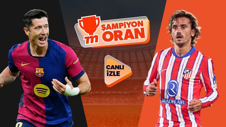 Barcelona ile Atletico Madrid’in İspanya Kral Kupası’nda karşılaşacağı dev maç canlı yayın ve Şampiyon Oranlar Misli’de