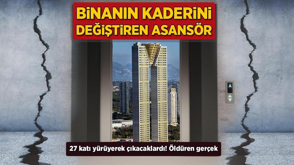 Binanın kaderini değiştiren asansör! 27 katı yürüyecek çıkacaklardı, öldüren gerçek