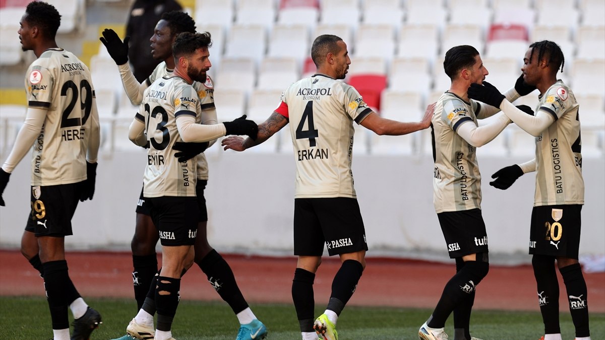 Bodrum FK, Sivas deplasmanında kazanıp çeyrek finale çıktı