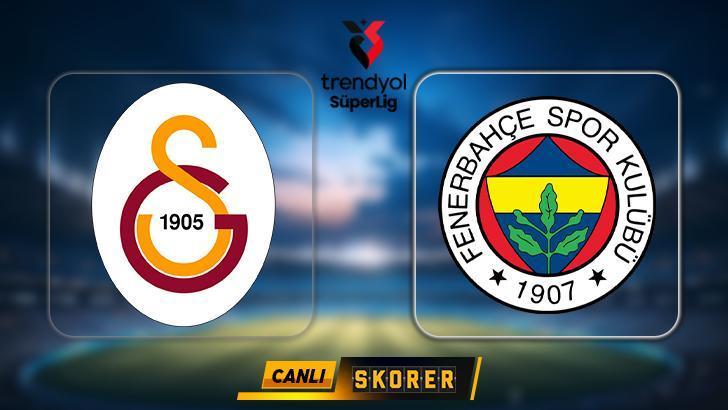 CANLI | Süper Lig’de Galatasaray – Fenerbahçe derbisi! Maç ne zaman, saat kaçta, muhtemel 11’ler
